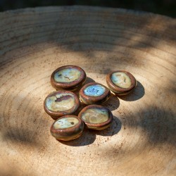 Worry Stone Céramique Lagune