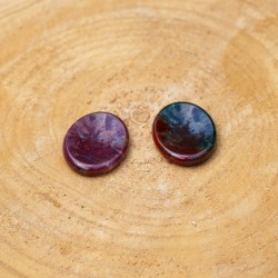 Worry Stone Ovale Agate naturelle d'Inde