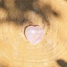 Worry Stone Coeur Quartz Rose