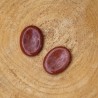 Worry Stone Ovale Pierre de sable dorée