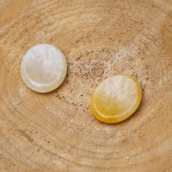 Worry Stone Ovale Topaze