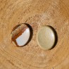 Worry Stone Ovale Pierre synthétique