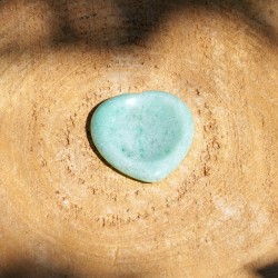 Worry Stone Coeur Aventurine Verte