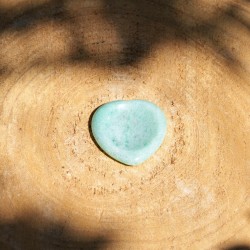 Worry Stone Coeur Aventurine Verte