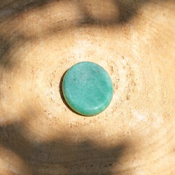 Worry Stone Ovale Aventurine Verte
