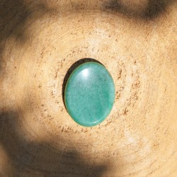 Worry Stone Ovale Aventurine Verte