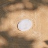 Worry Stone Ovale Quartz Transparent