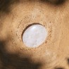 Worry Stone Ovale Quartz Transparent