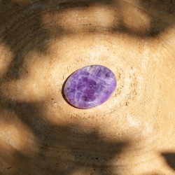 Worry Stone Ovale Améthyste