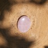 Worry Stone Ovale Quartz Rose