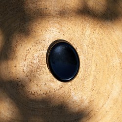 Worry Stone Ovale Obsidienne