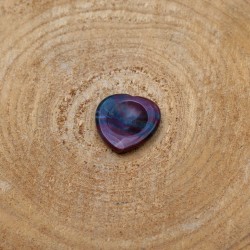 Worry Stone Coeur Agate indienne